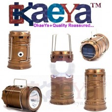 OkaeYa- LED Solar Emergency Light Bulb (Lantern) - Travel Camping Lantern - Assorted Colours-5800 model